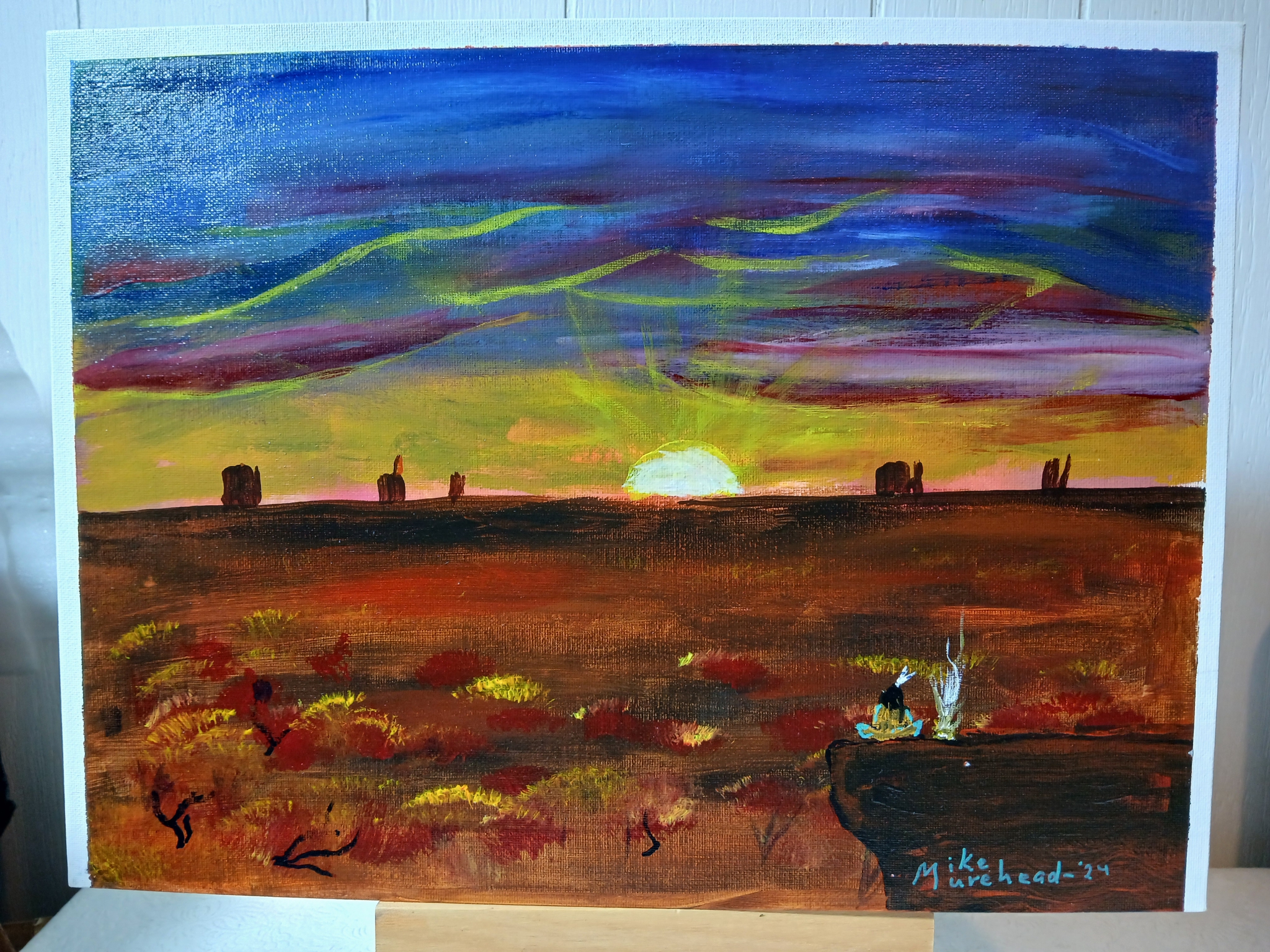 Peace In The Valley by Mike R Murehead