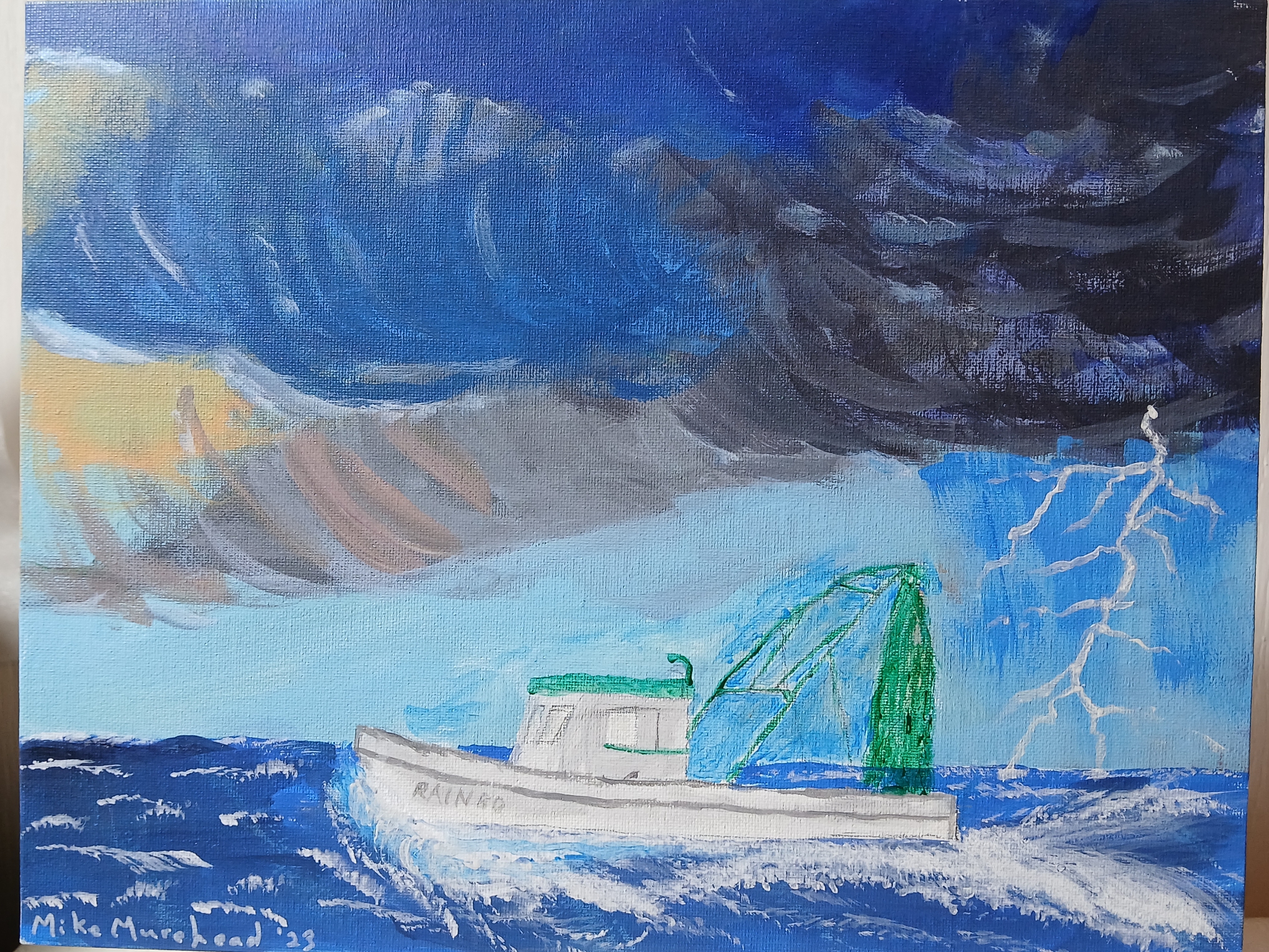 Click here to view Storm Runner by Mike R Murehead