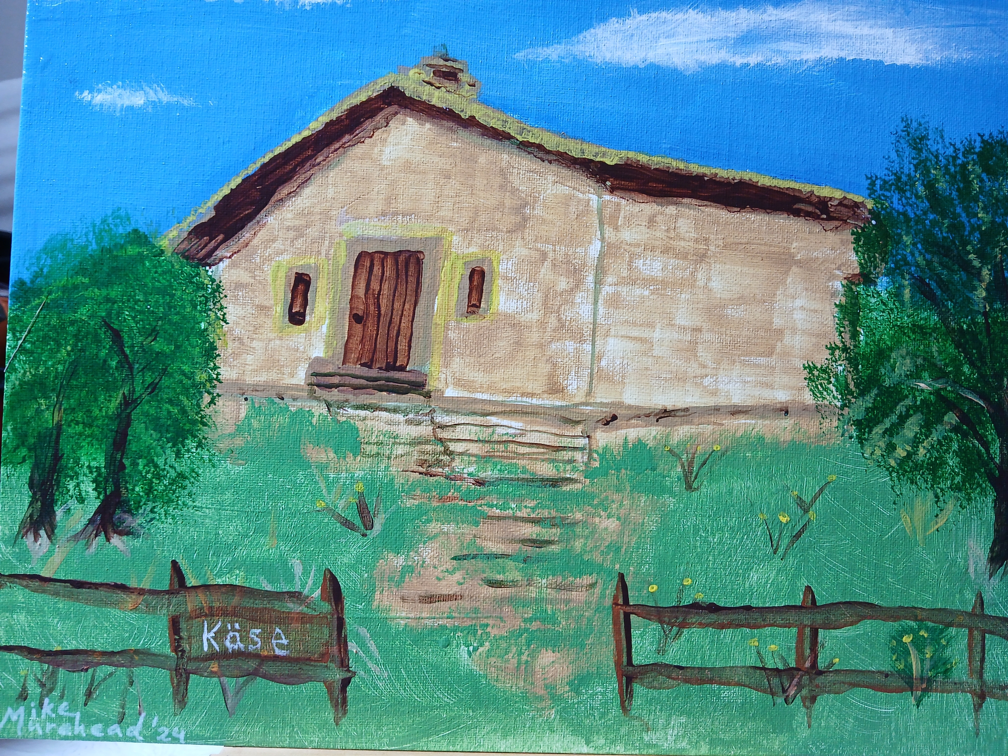 Click here to view Kasse  -- Cheese House by Mike R Murehead