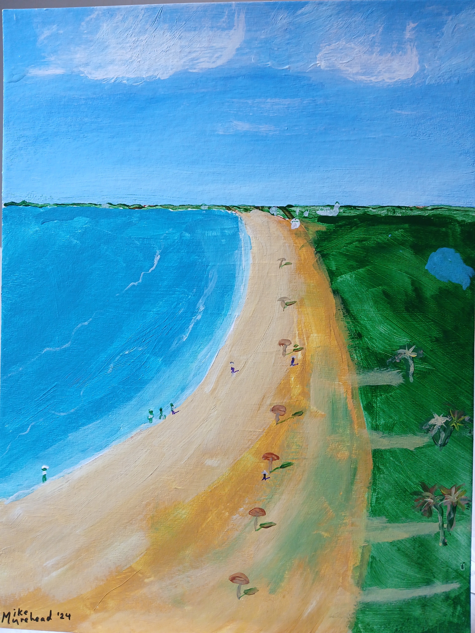 Rockport Beach by Mike R Murehead